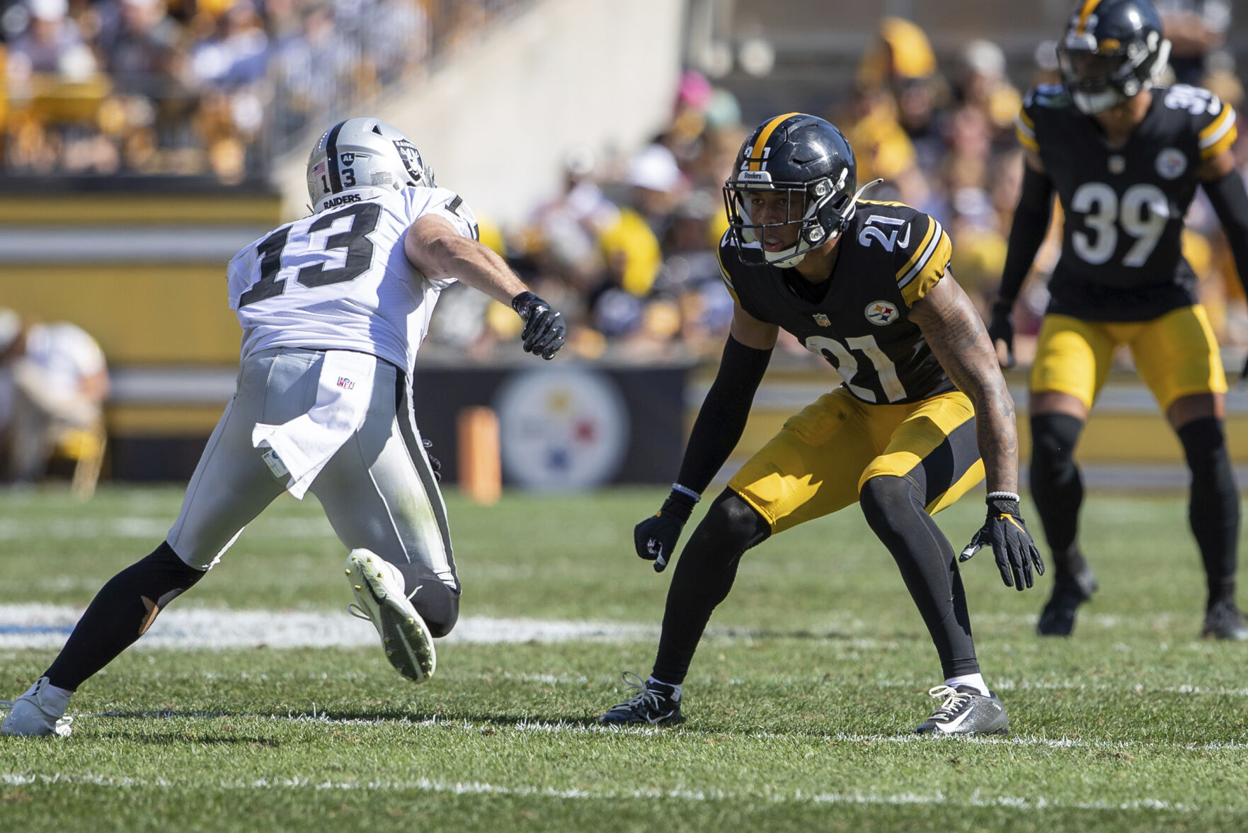 Raiders Steelers Football